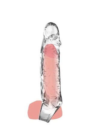 GET REAL - VERLNGERUNGSHÜLSE MEDIUM TRANSPARENT - Penishüllen mit Verlängerung