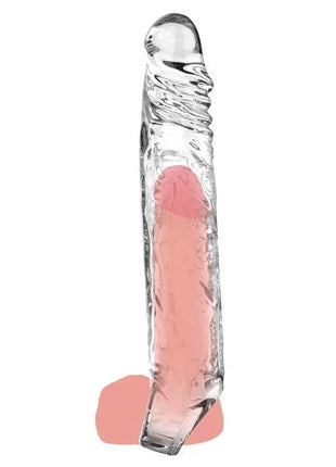 GET REAL - VERLNGERUNGSHÜLSE XLARGE TRANSPARENT - Penishüllen mit Verlängerung