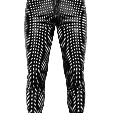 Glamouröse Wetlook-Hose mit einzigartigem luftigen Design - Herren-Hose