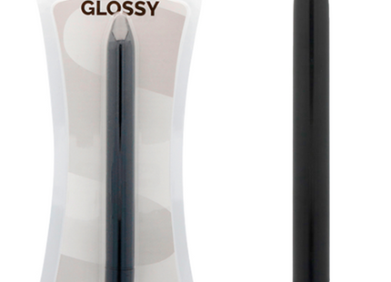 Glossy großer bulletvibe aus schwarzem glänzendem kunststoff schlanker vibrator schwarz für diskrete anwendung