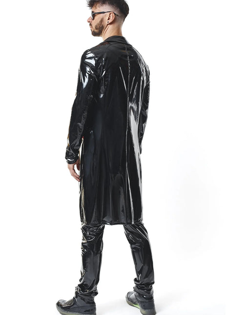 halblanger Herren Lack-Mantel RMStefano by RFP nextGEN Collection - Herren-Mantel