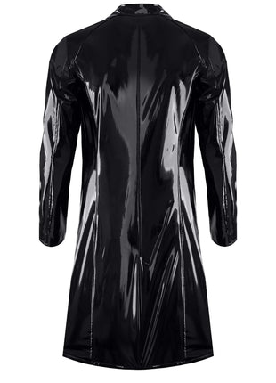 halblanger Herren Lack-Mantel RMStefano by RFP nextGEN Collection - Herren-Mantel