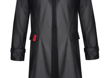 halblanger Herren Mantel RMMassiomo001 von Regnes Fetish Planet Red Mark 2 - S / Black - Herren-Mantel