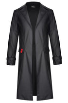 halblanger Herren Mantel RMMassiomo001 von Regnes Fetish Planet Red Mark 2 - S / Black - Herren-Mantel