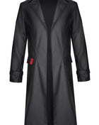 halblanger Herren Mantel RMMassiomo001 von Regnes Fetish Planet Red Mark 2 - S / Black - Herren-Mantel