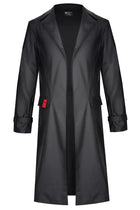 halblanger Herren Mantel RMMassiomo001 von Regnes Fetish Planet Red Mark 2 - S / Black - Herren-Mantel