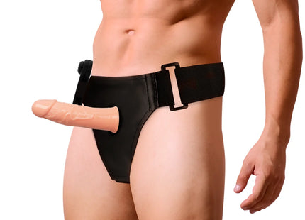 HARNESS ATTRACTION - GREGORY HOLLOW RNES MIT VIBRATOR 16.5 CM -O- 4.3 CM - Hohle Geschirre