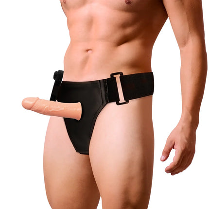 HARNESS ATTRACTION - GREGORY HOLLOW RNES MIT VIBRATOR 16.5 CM -O- 4.3 CM - Hohle Geschirre