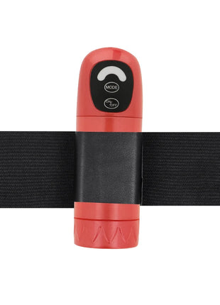 HARNESS ATTRACTION - RNES DANIEL MIT VIBRATION UND ROTATION 18 CM -O- 3.5 CM - Vibrationsgurte