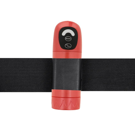 HARNESS ATTRACTION - RNES DANIEL MIT VIBRATION UND ROTATION 18 CM -O- 3.5 CM - Vibrationsgurte