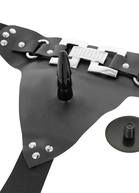 HARNESS ATTRACTION - RNES EMMETT REALISTISCHER VIBRATOR 16.5 CM -O- 3.7 CM - Vibrationsgurte