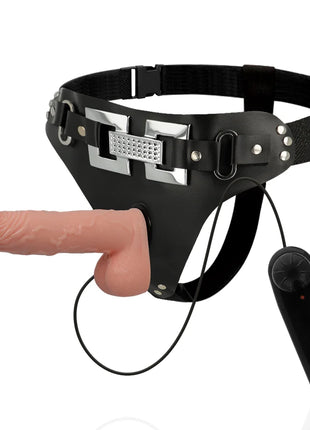 HARNESS ATTRACTION - RNES EMMETT REALISTISCHER VIBRATOR 16.5 CM -O- 3.7 CM - Vibrationsgurte
