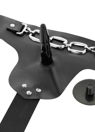 HARNESS ATTRACTION - RNES GEORGE REALISTISCHER VIBRATOR 19 CM -O- 4 CM - Vibrationsgurte