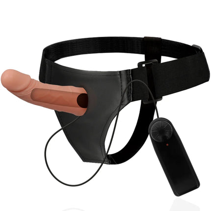 HARNESS ATTRACTION - RNES HOHLRAHMEN MIT VIBRATOR 15 CM -O- 5 CM - Hohle Geschirre