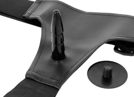 HARNESS ATTRACTION - RNES PETER MIT AUFBLASBAREM PENIS 18 CM -O- 3.5 CM - Strapon Gurte
