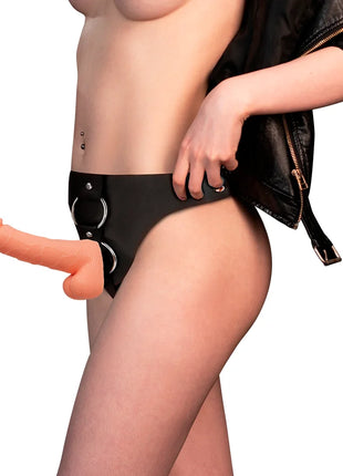 HARNESS ATTRACTION - RNES TAYLOR DELUXE 18 CM -O- 4.5 CM - Strapon Gurte