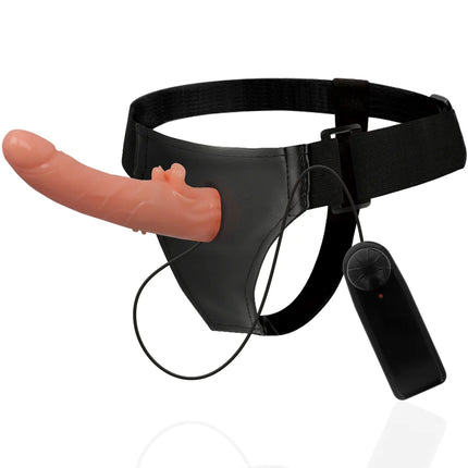 HARNESS ATTRACTION - RNES VIBRATOR HECTOR 20 CM -O- 3.5 CM - Vibrationsgurte