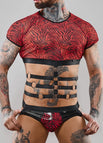 S / Black/Red