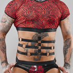 S / Black/Red