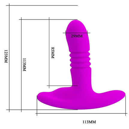 HEATHER ANAL AUF UND AB - Analplug