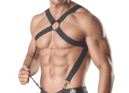 Herren Body-Harness 054980 von Anais for Men - S/M / Black - Herren-Harness-Set