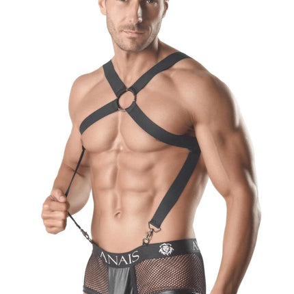 Herren Body-Harness 054980 von Anais for Men - S/M / Black - Herren-Harness-Set