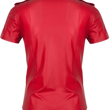 Herren Hemd RMCarlo001 rot - 6XL - Herren-Hemd