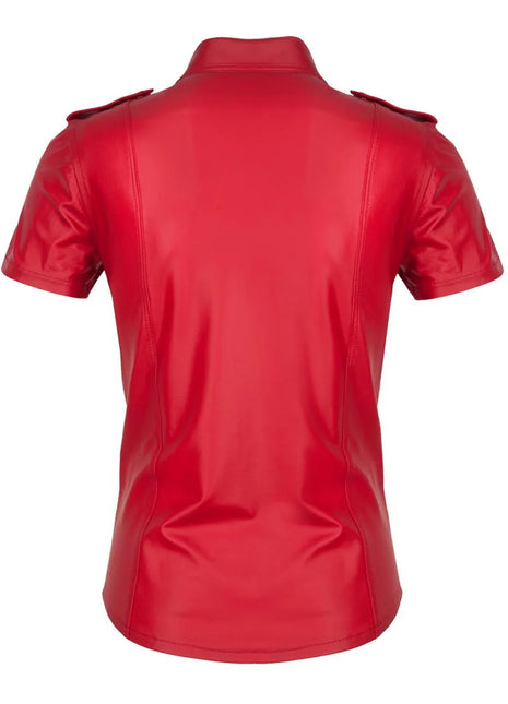 Herren Hemd RMCarlo001 rot - 6XL - Herren-Hemd