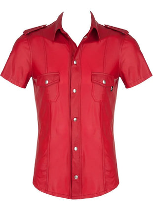 Herren Hemd RMCarlo001 rot - 6XL - 6XL / Red - Herren-Hemd