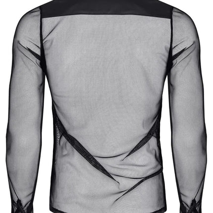 Herren Hemd RMCesare001 schwarz - 3XL - Herren-Hemd