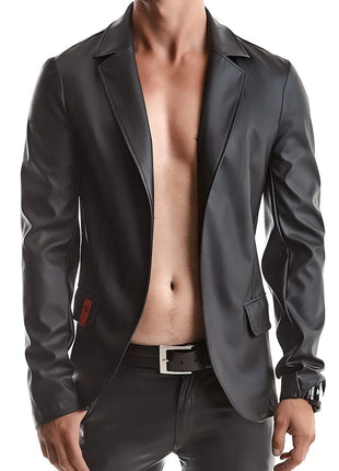 Herren Jacke RMNicola001 schwarz von Regnes Fetish Planet Red Mark 2 - Herren-Jacke