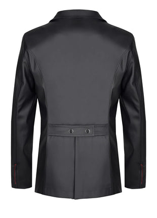 Herren Jacke RMNicola001 schwarz von Regnes Fetish Planet Red Mark 2 - Herren-Jacke