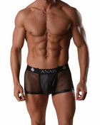 Herren Netz Boxer Shorts 055004 von Anais for Men - S / Black - Herren-Shorts