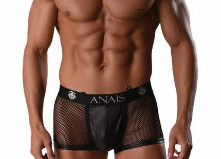 Herren Netz Boxer Shorts 055004 von Anais for Men - S / Black - Herren-Shorts