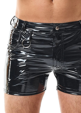 Herren PVC Shorts RMFabianoPVC schwarz von nextGEN Collection - 2XL / Black - Herren-Shorts