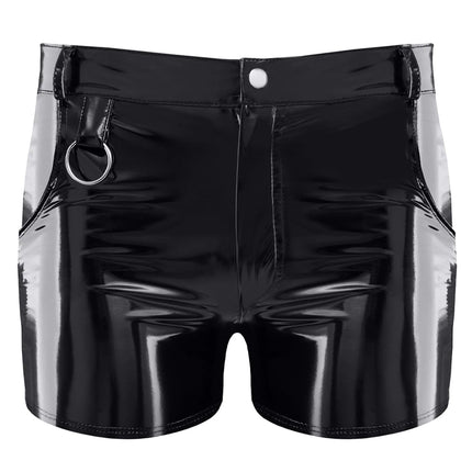 Herren PVC Shorts RMFabianoPVC schwarz von nextGEN Collection - Herren-Shorts
