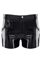 Herren PVC Shorts RMFabianoPVC schwarz von nextGEN Collection - S / Black - Herren-Shorts
