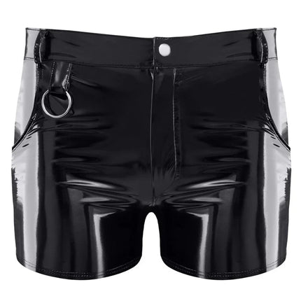 Herren PVC Shorts RMFabianoPVC schwarz von nextGEN Collection - S / Black - Herren-Shorts