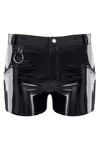 Herren PVC Shorts RMFabianoPVC schwarz von nextGEN Collection - S / Black - Herren-Shorts