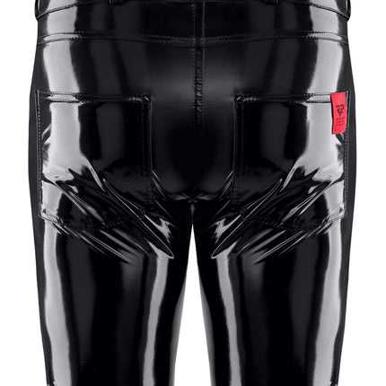 Herren PVC Shorts RMFlavioPVC schwarz von nextGEN Collection - Herren-Shorts