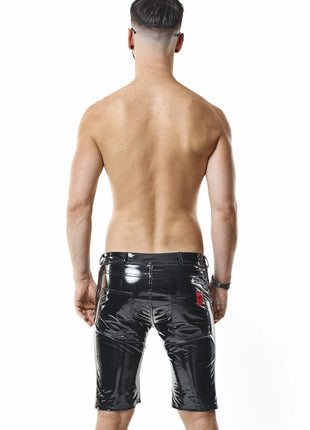 Herren PVC Shorts RMFlavioPVC schwarz von nextGEN Collection - Herren-Shorts
