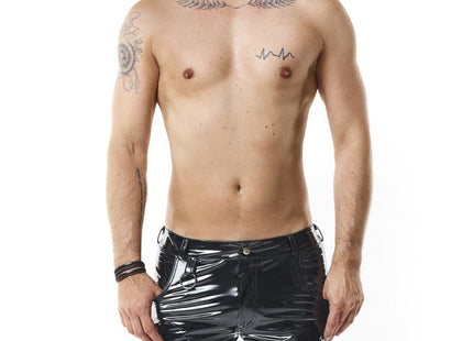 Herren PVC Shorts RMFlavioPVC schwarz von nextGEN Collection - Herren-Shorts