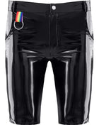 Herren PVC Shorts RMUmbertoRBW schwarz von Pride Festih Line - S / Black - Herren-Shorts