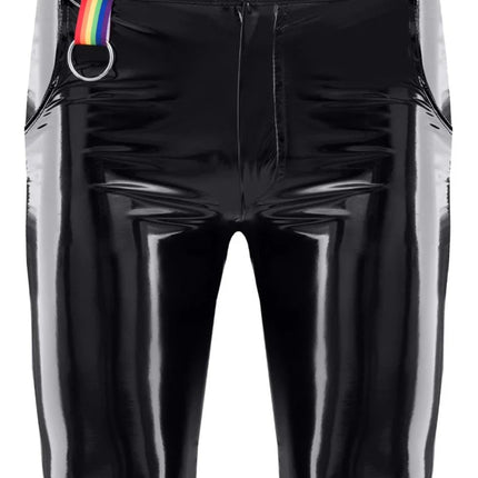 Herren PVC Shorts RMUmbertoRBW schwarz von Pride Festih Line - S / Black - Herren-Shorts