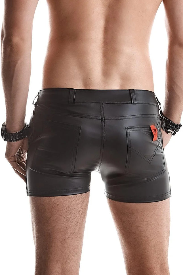 Herren Shorts RMFederico001 schwarz von Regnes Fetish Planet - Herren-Shorts