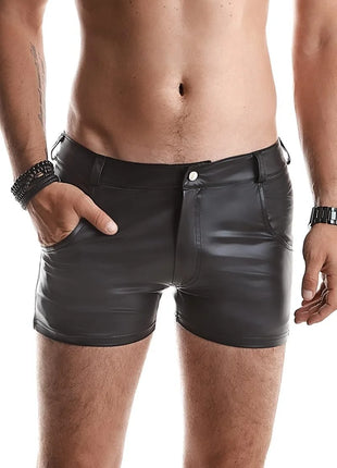Herren Shorts RMFederico001 schwarz von Regnes Fetish Planet - S - 2XL / Black - Herren-Shorts
