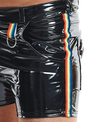 Herren Shorts RMFelicianoRBW schwarz von Pride Festih Line - Herren-Shorts