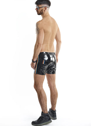 Herren Shorts RMFelicianoRBW schwarz von Pride Festih Line - Herren-Shorts
