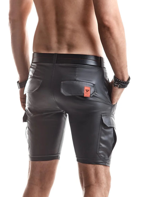 Herren Shorts RMLorenzo001 schwarz von Regnes Fetish Planet Red Mark 2 - Herren-Shorts