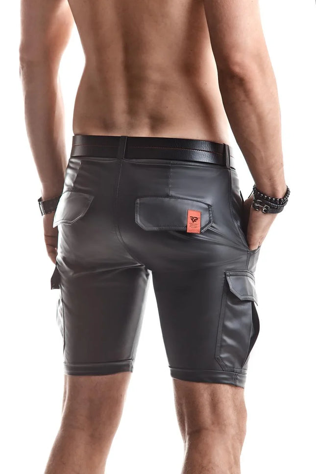 Herren Shorts RMLorenzo001 schwarz von Regnes Fetish Planet Red Mark 2 - Herren-Shorts